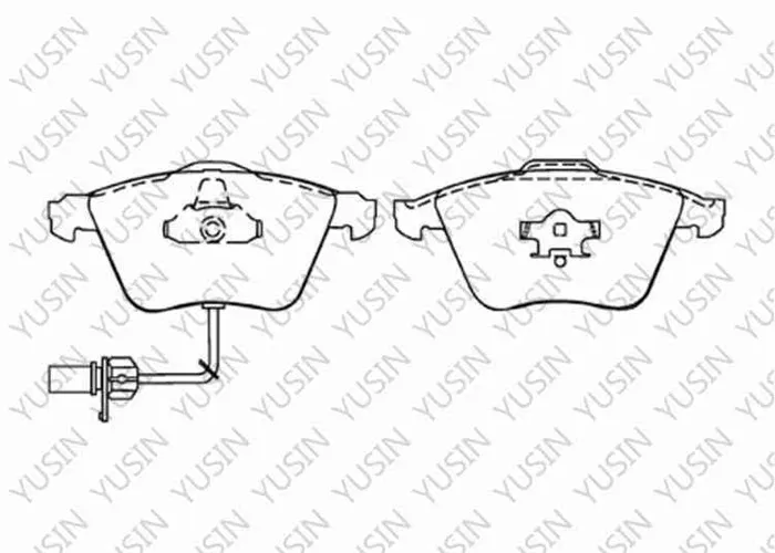 GDB1607 Front Brake Pad