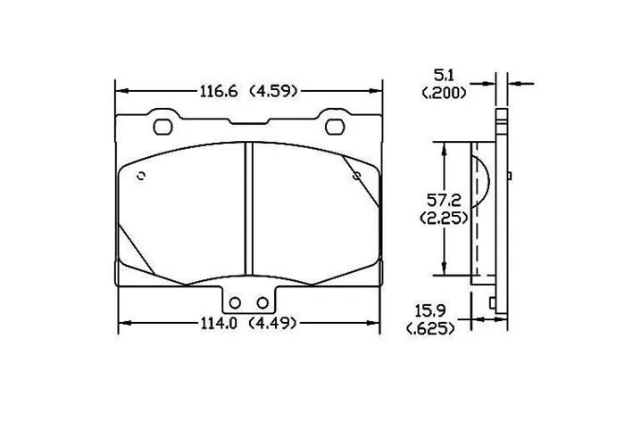 GDB3498 Front Brake Pad