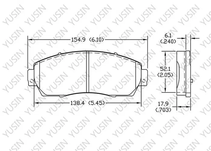 GDB7738 Front Brake Pad