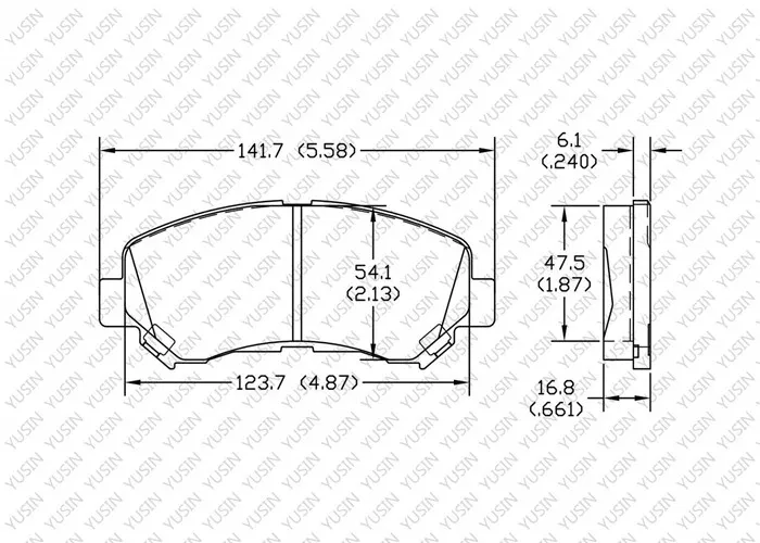 GDB7783 Front Brake Pad