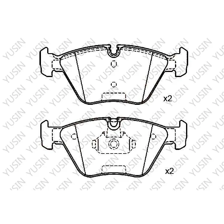 D394 Front Brake Pad