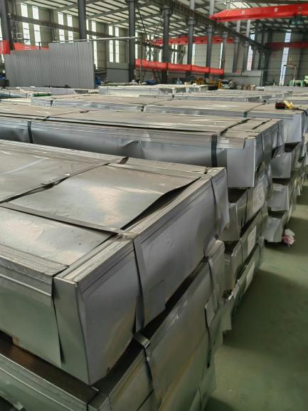 Zinc coated corrugated roofing sheets
