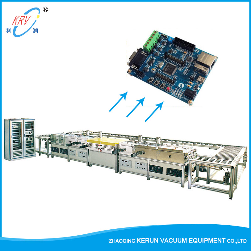 Komponen Elektronik Line Produksi Sputtering Magnetik