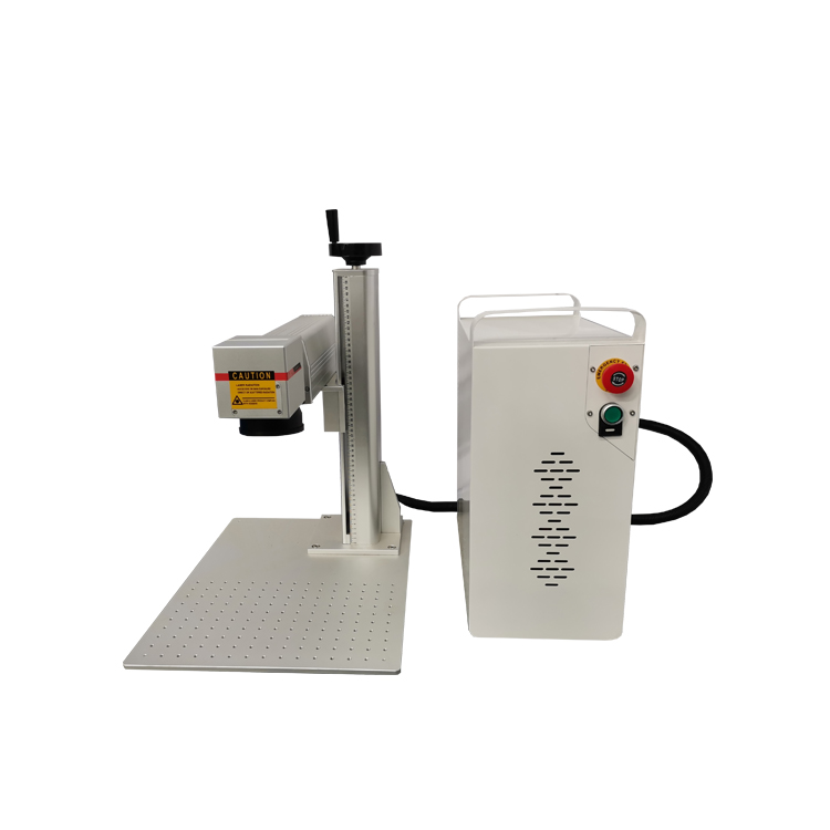 split laser marking machine for metal industry ເຄື່ອງແກະສະຫລັກໂລຫະ LYL-MS50W ທີ່ມີຄຸນນະພາບສູງ