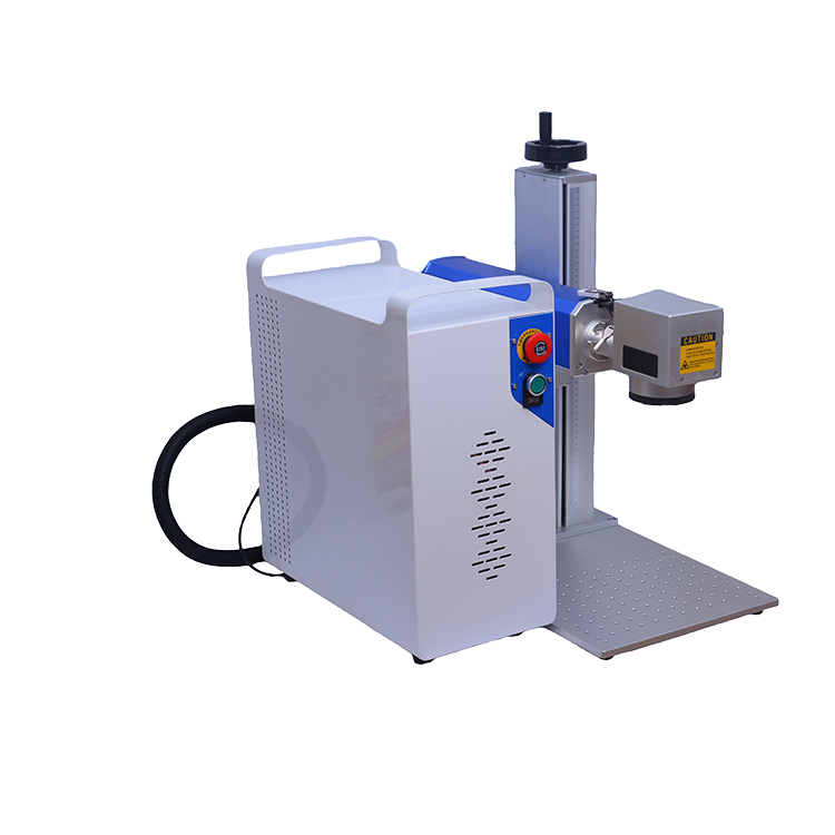 split laser marking machine for metal industry ເຄື່ອງແກະສະຫລັກໂລຫະ LYL-MS50W ທີ່ມີຄຸນນະພາບສູງ