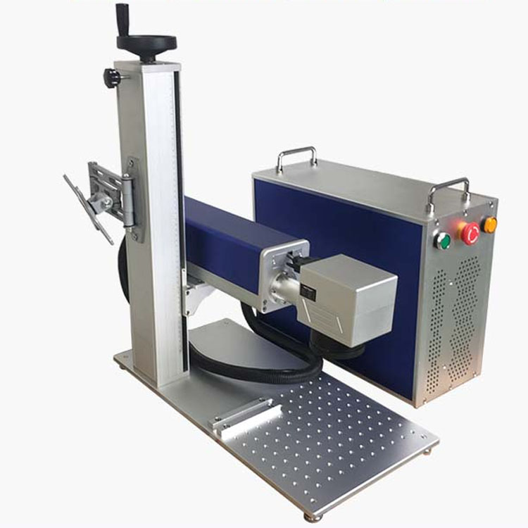Machine de marquage laser fendue 30w pour machine de gravure sur métal de l'industrie métallurgique de haute qualité