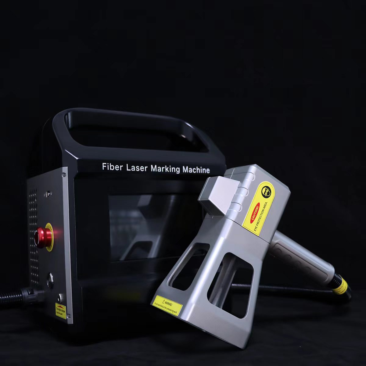 Mesin Penanda Laser Gentian Pegang tangan Mini 6.5KG