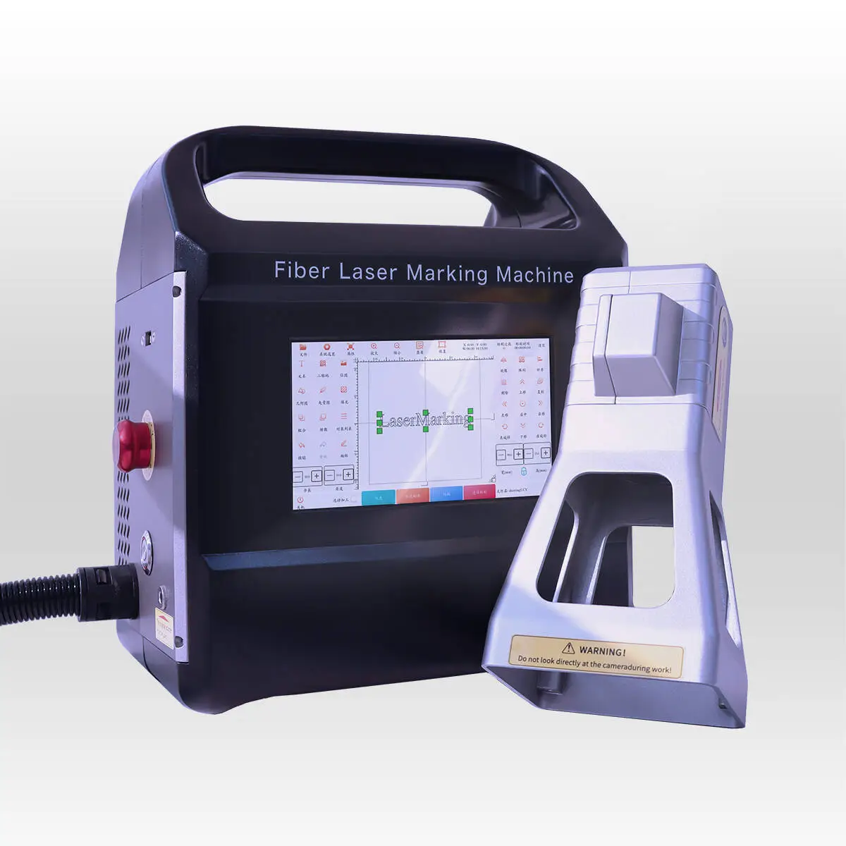 Baterei Driven Handheld Metal Laser Marking Machine