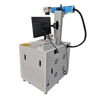 Desktop Fiber laser engraving machine for glasses for metal