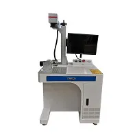 Desktop high quality automatic fiber laser engraving machine for metal namepate for hard plastic