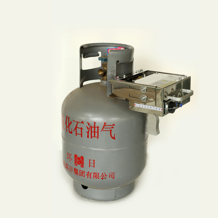 Ručný značkovací stroj pre plynové fľaše
