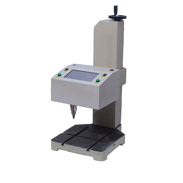 Machine de gravure pneumatique de plaque signalétique en métal
