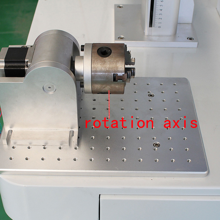 20w table type fiber laser marking machine for metal namepate