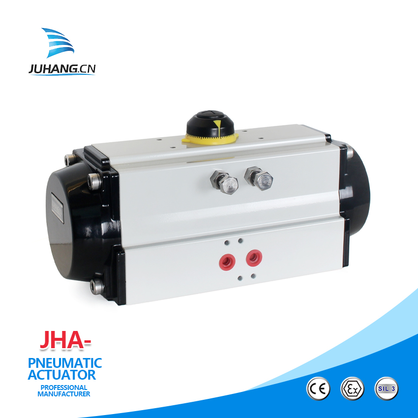 The working principle of the pneumatic actuator