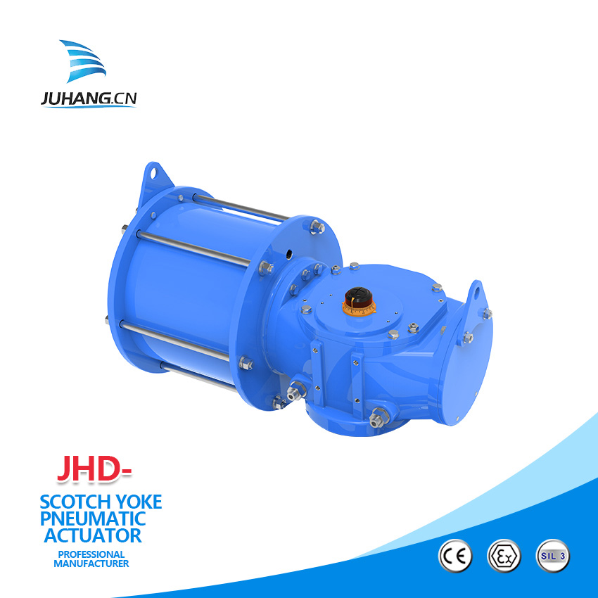 What are the characteristics of pneumatic actuators?