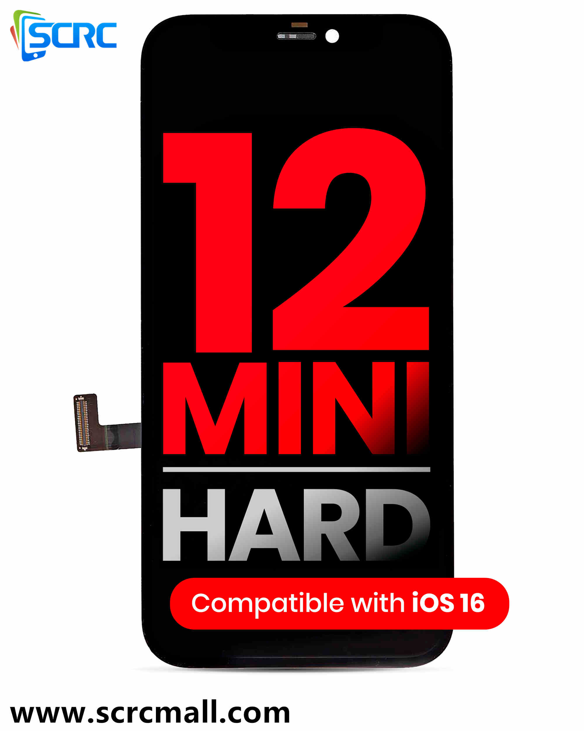 Hard OLED Screen Assembly for iPhone 12 Mini - 0 