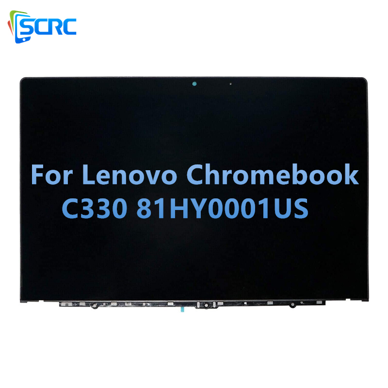 LCD zaslon na dotik z okvirjem za Lenovo Chromebook C330 - 0