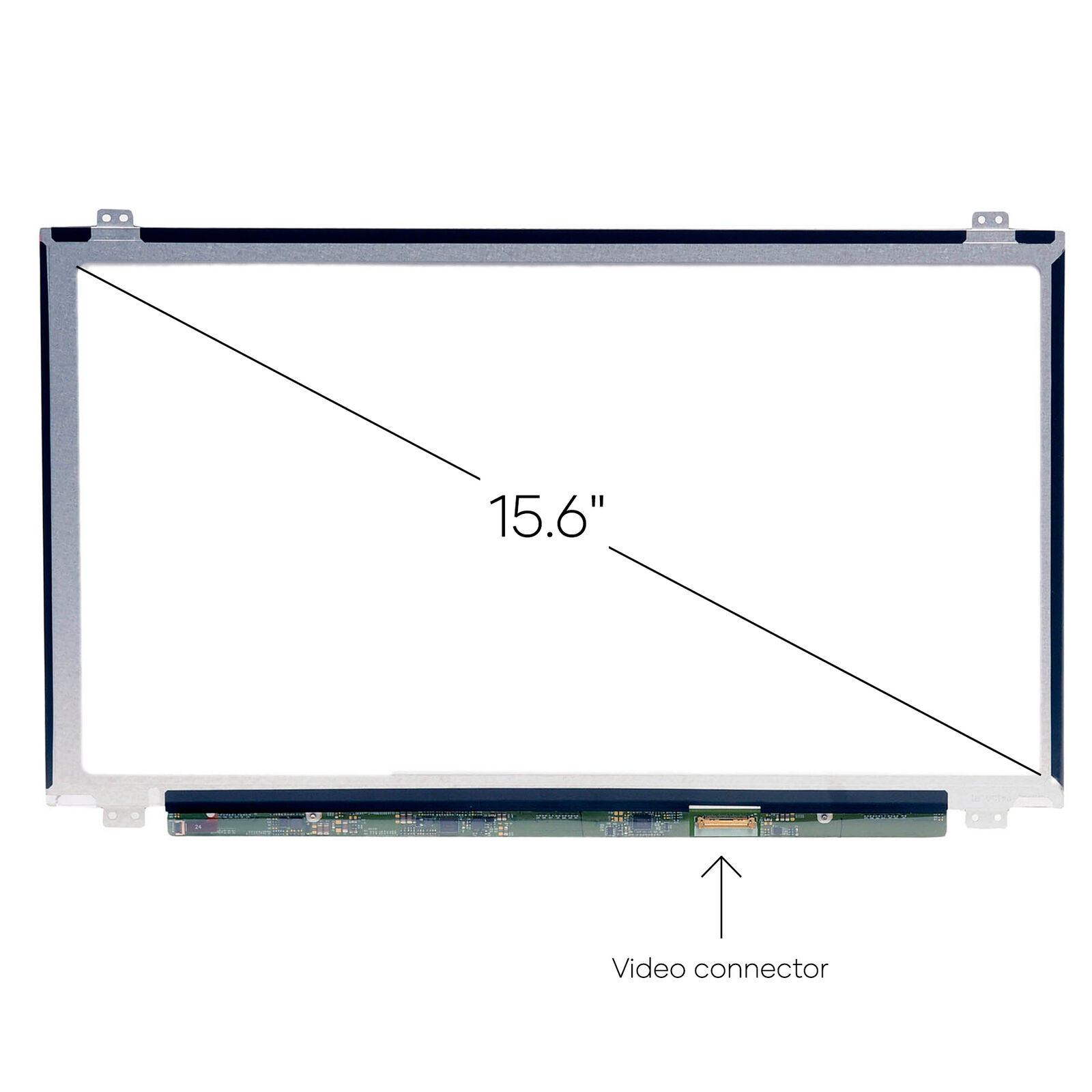 DELL G3 15 3579-এর জন্য LCD ডিসপ্লে LED স্ক্রীন প্যানেল - 1