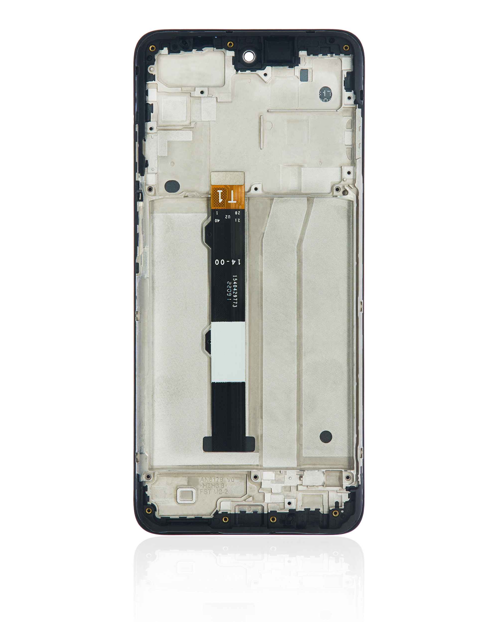 مجموعة شاشات الكريستال السائل مع الإطار لسلسلة Motorola Moto G. - 2 