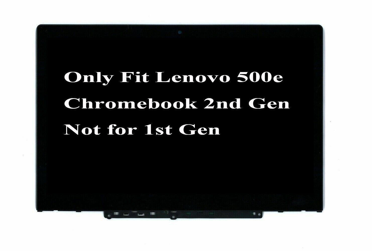 استبدال شاشة LCD تعمل باللمس لجهاز Lenovo 500e Chromebook الجيل الثاني - 2 