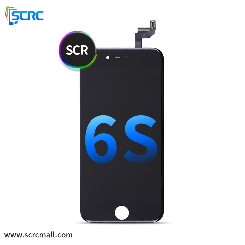 iPhone LCD e tela sensível ao toque preto 6S - 0 