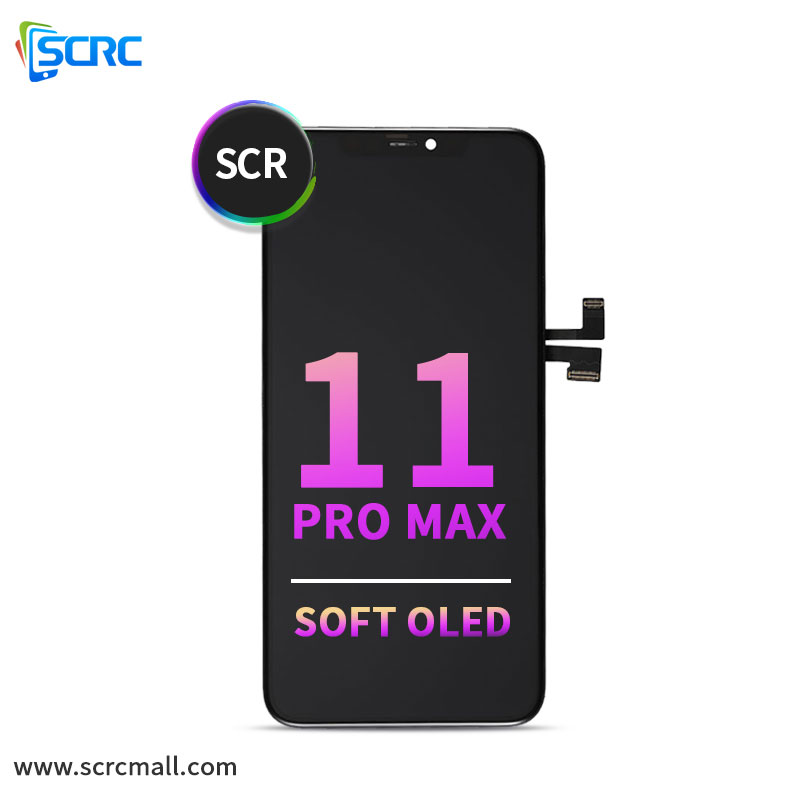 Soft OLED Screen Assembly For iPhone 11 Pro Max