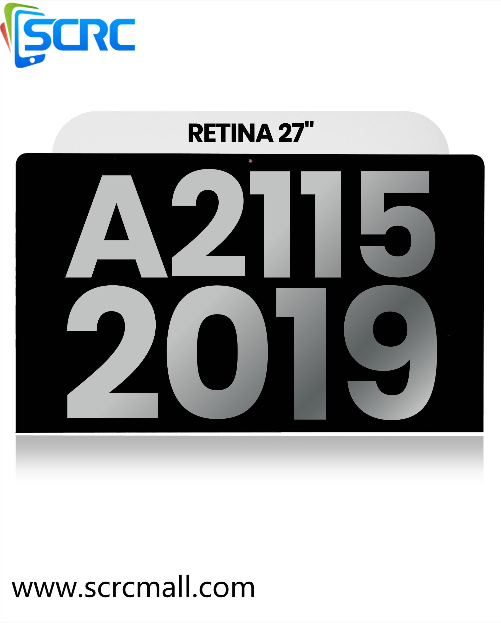 مجموعة شاشة LCD لـ iMac مقاس 27 بوصة Retina 5K (A2115 ، أوائل 2019)