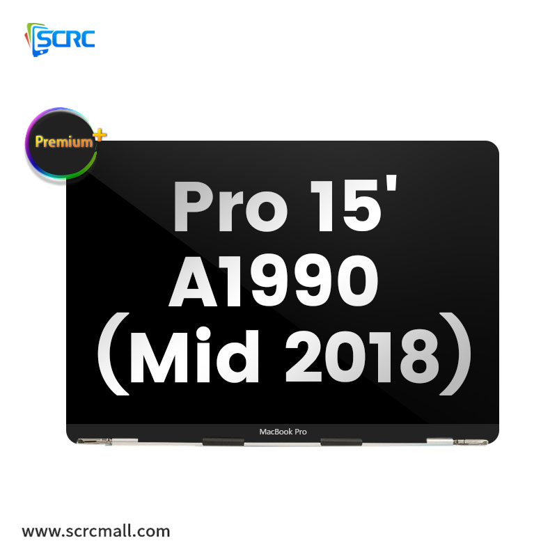 Macbook Pro 15' A1990 ( Pertengahan 2018 ) Skrin LCD Asal - 0
