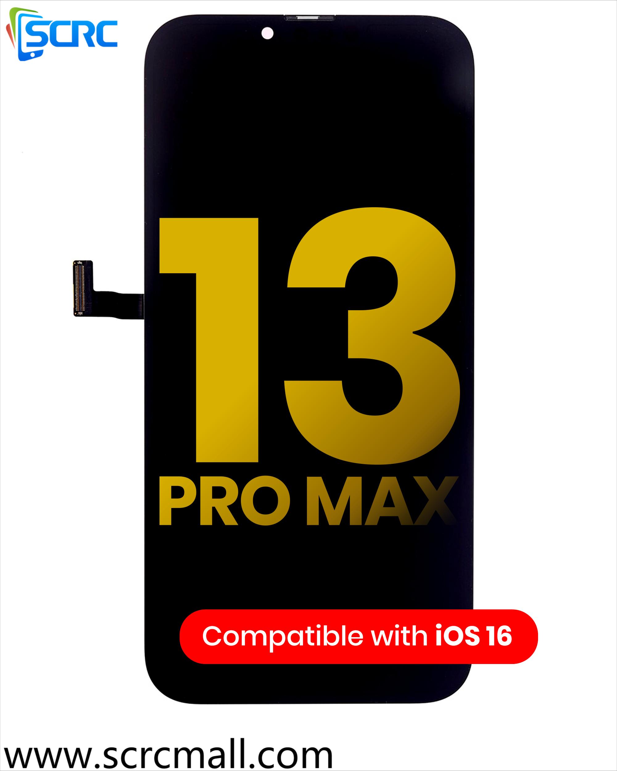 Substituição da tela de montagem OLED para iPhone 13 Pro Max