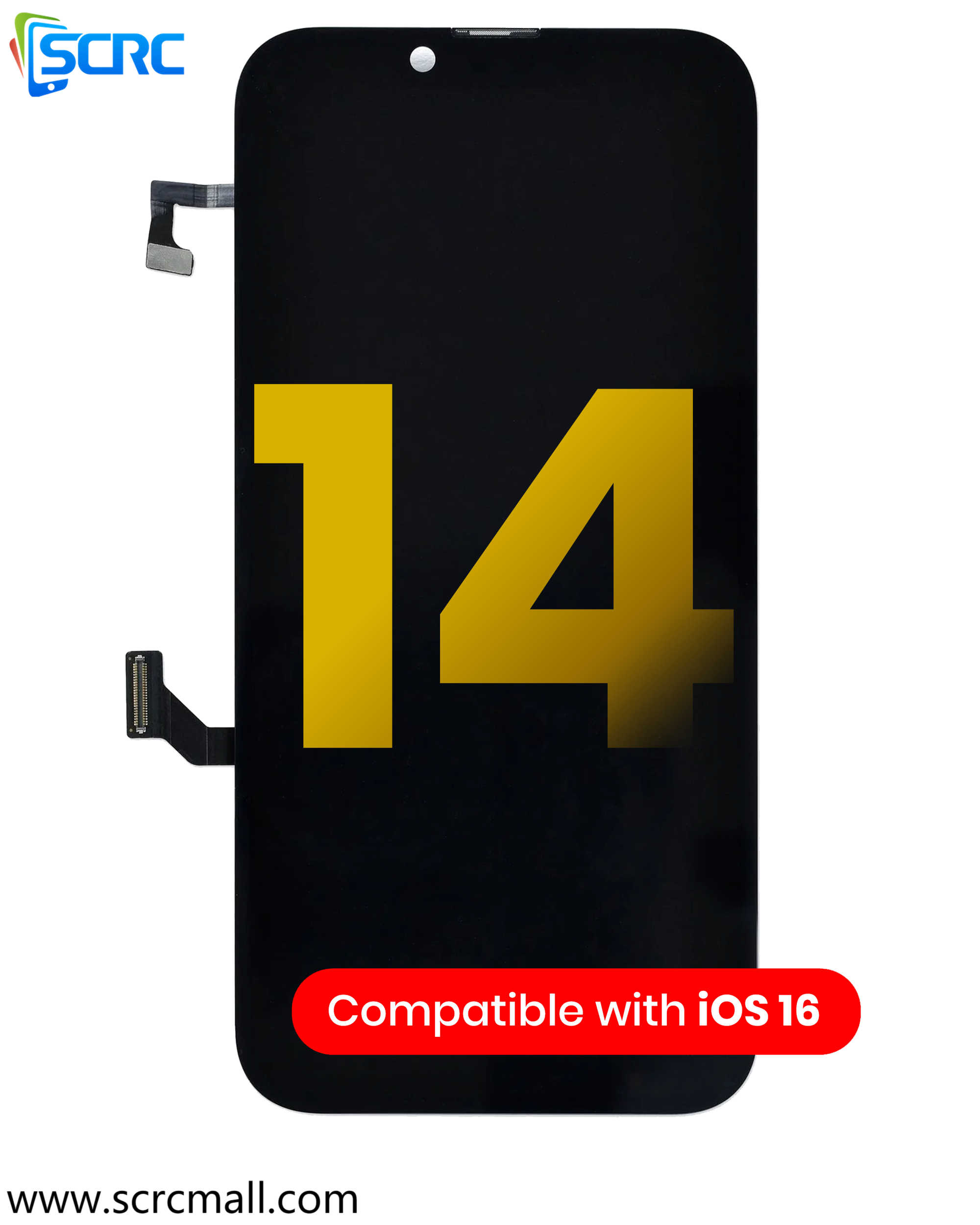 iPhone 14-এর জন্য OLED অ্যাসেম্বলি স্ক্রিন রিপ্লেসমেন্ট