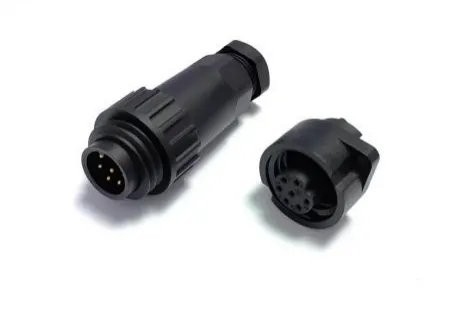 Circle plastic IP67 Waterproof connector