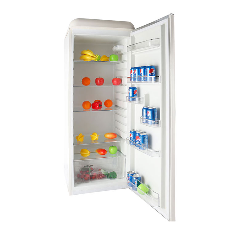 Colorful Single Door Retro Refrigerator
