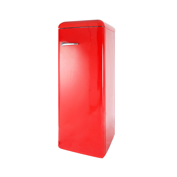 Colorful Single Door Retro Refrigerator