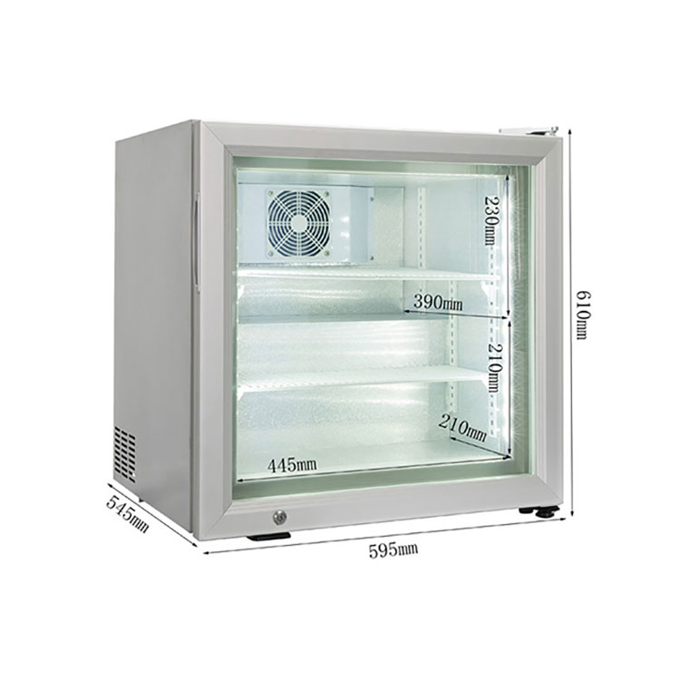 Compact Commercial Countertop Display Freezer
