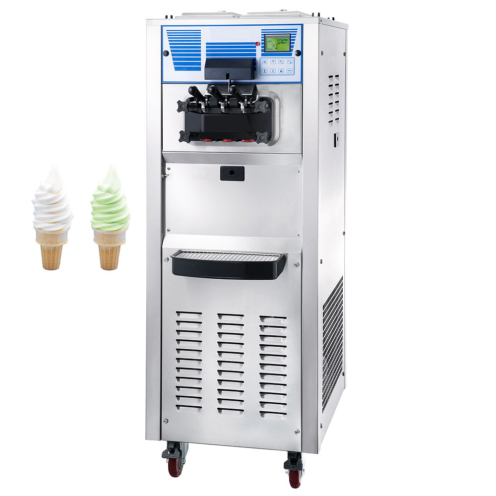 modelo de piso máquina de sorvete macio