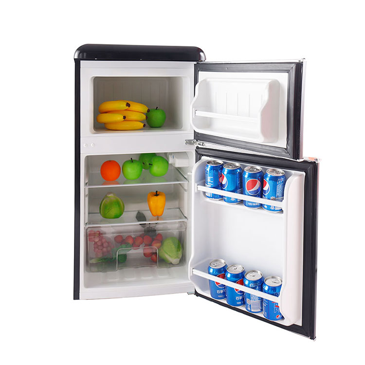 háztartási mini retro hűtőszekrény