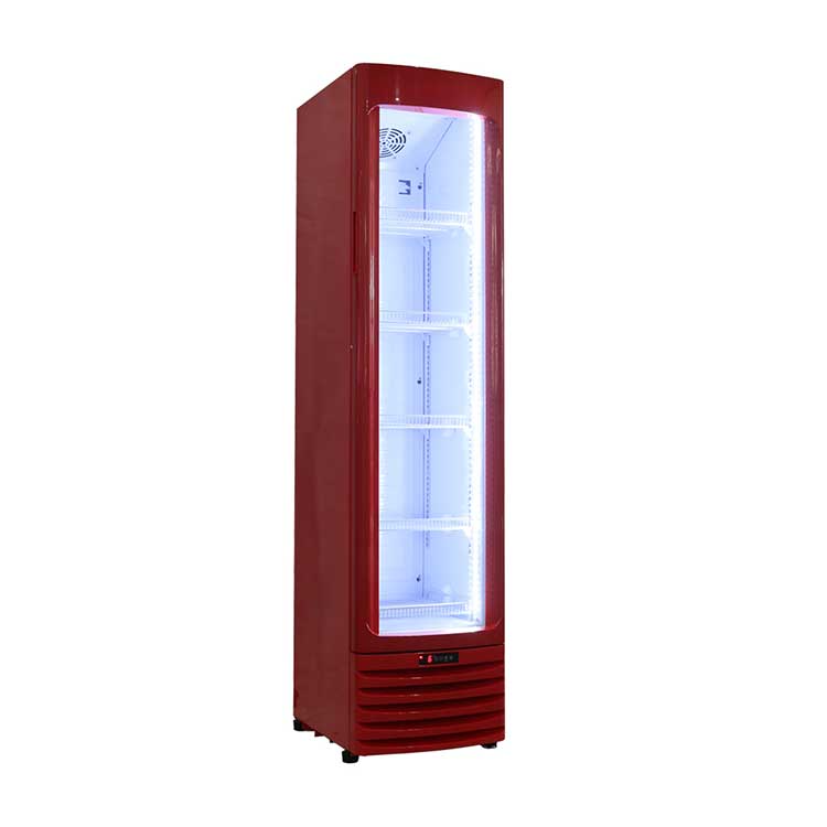 Refrigerador de tela vertical fino 150 litros