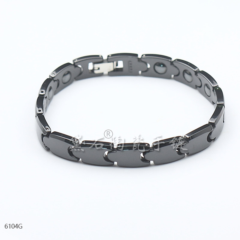 Черные керамические браслеты Керамический браслет с магнитом