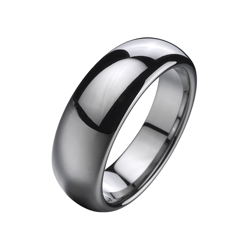 Dome polished tungsten ring