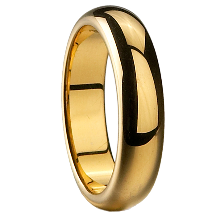 Auksinis volframo žiedas
