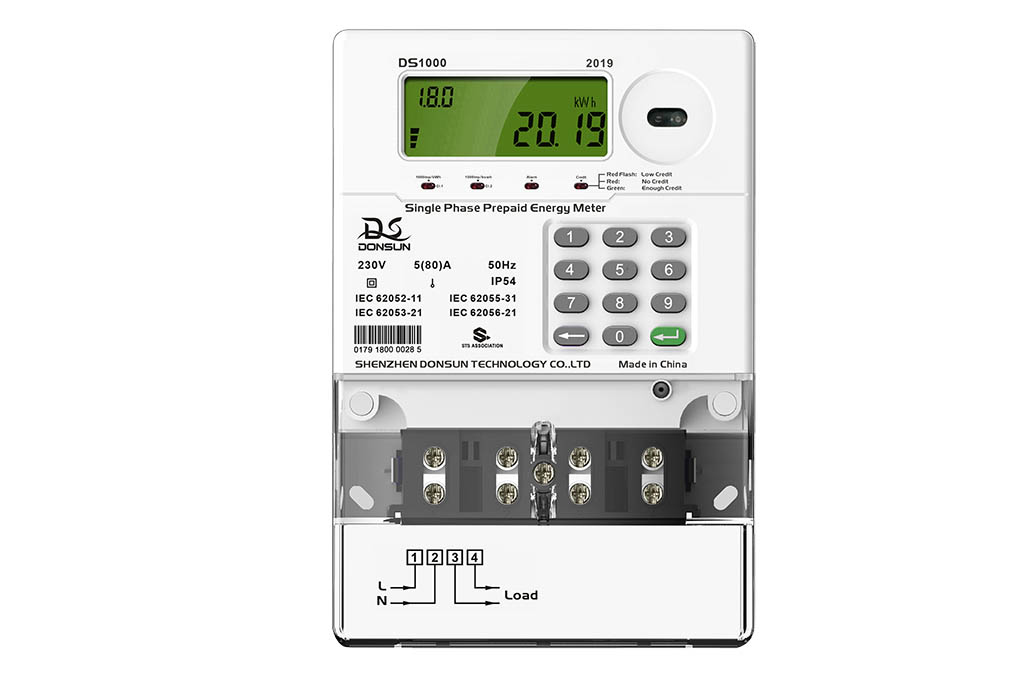 Installation and Use Method of  STS Prepayment Energy Meter