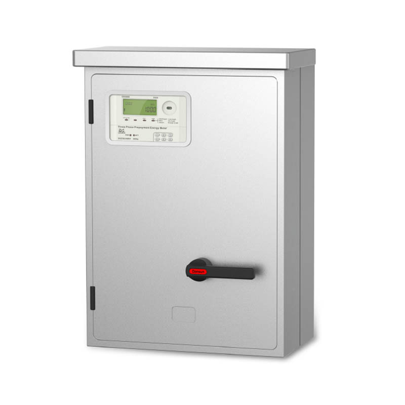 CT Operated AMI Smart Prepayment Meter With Stainless-Steel Enclosure