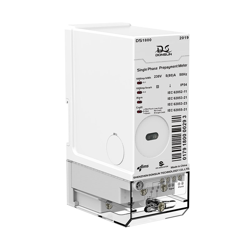 DIN Rail Energy Meter With PLC Module