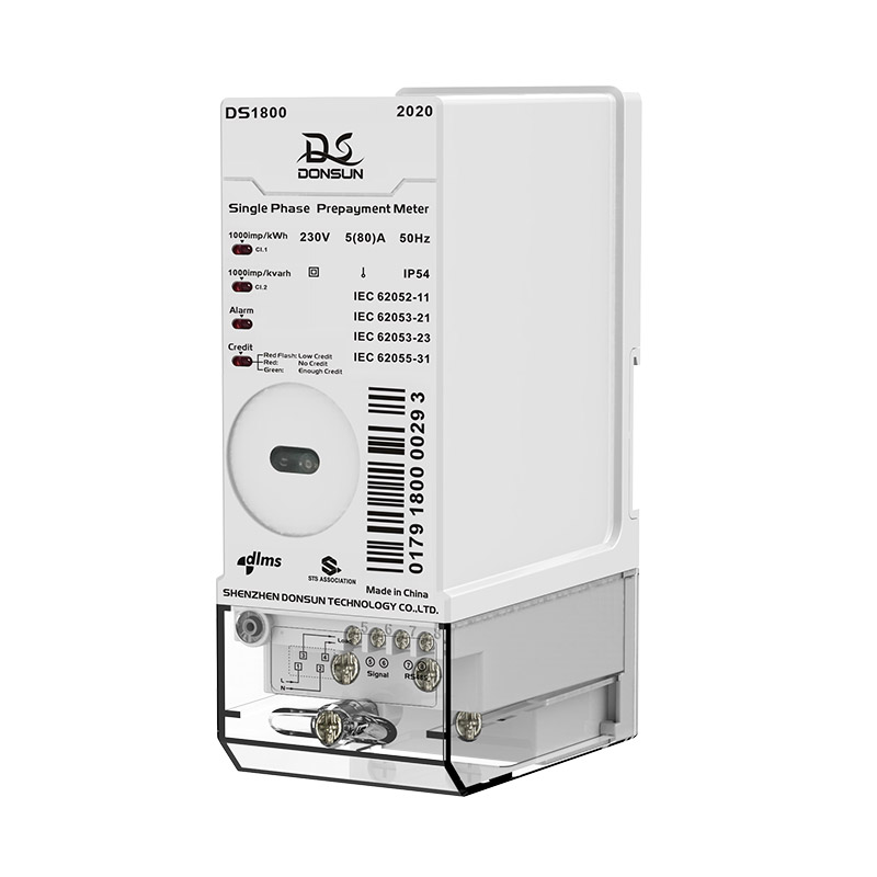 DIN Rail Energy Meter With PLC Module