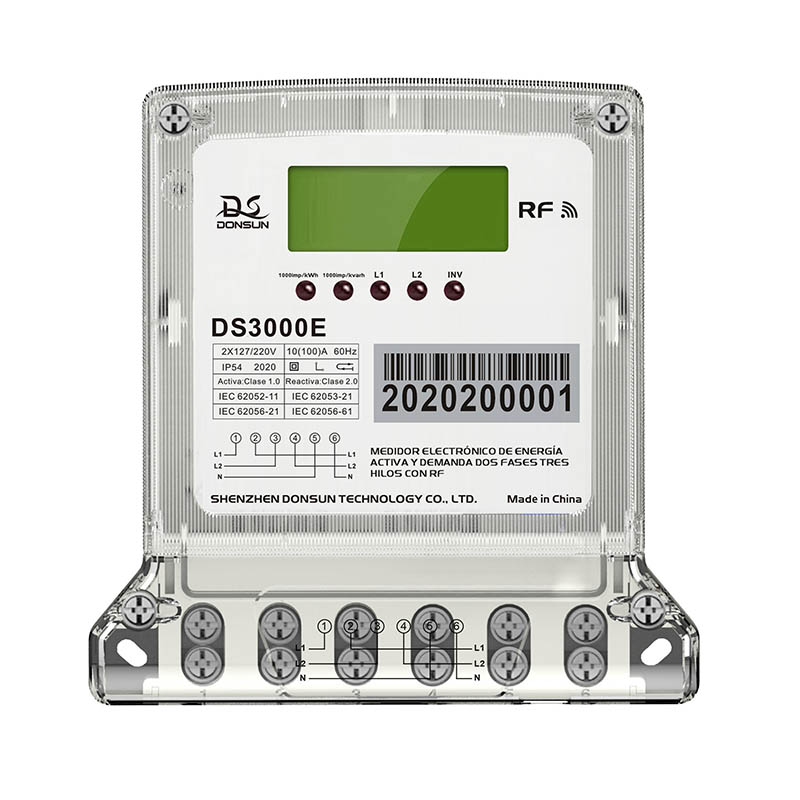 2 Phase 3 Wire Post Paymentenergy Meter