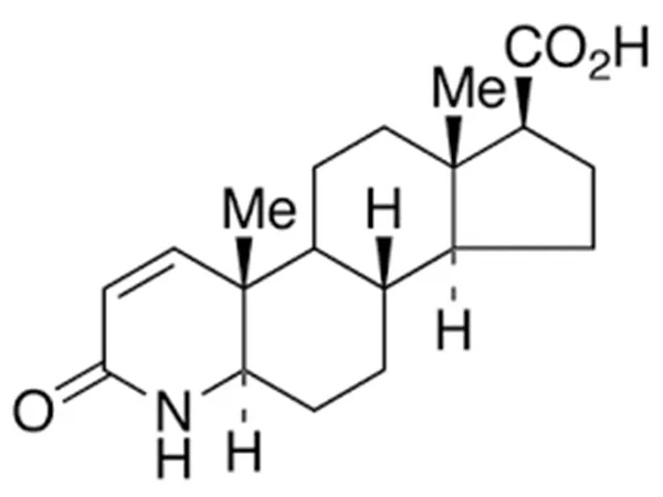 4-aza-5Î ± -androstan-3-oxo-17Î²-axit cacboxylic