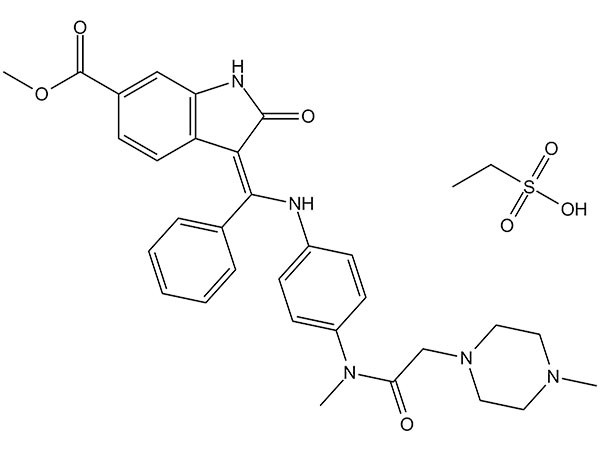 ニンテダニブ エシル酸塩