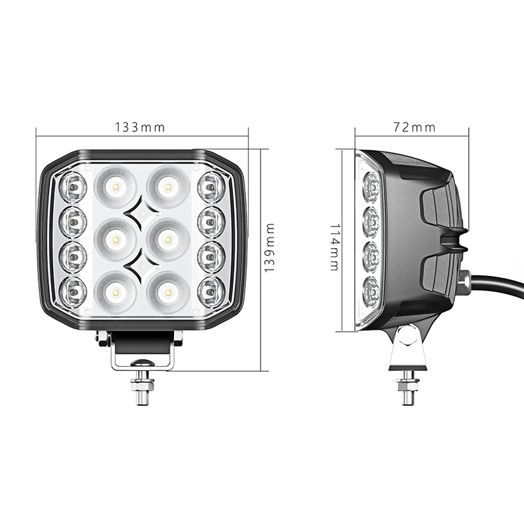 Wide Angle 150 Degree Combo Driving Light Factory