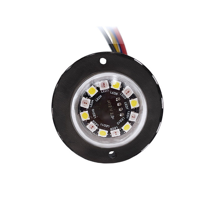12 diod LED Higdeaway ostrzegawczych świateł stroboskopowych