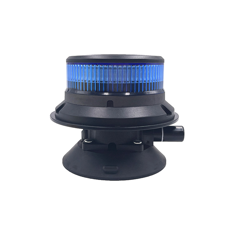 LED Warning Beacon na may 4.5â€ Vacuum Suction Cup